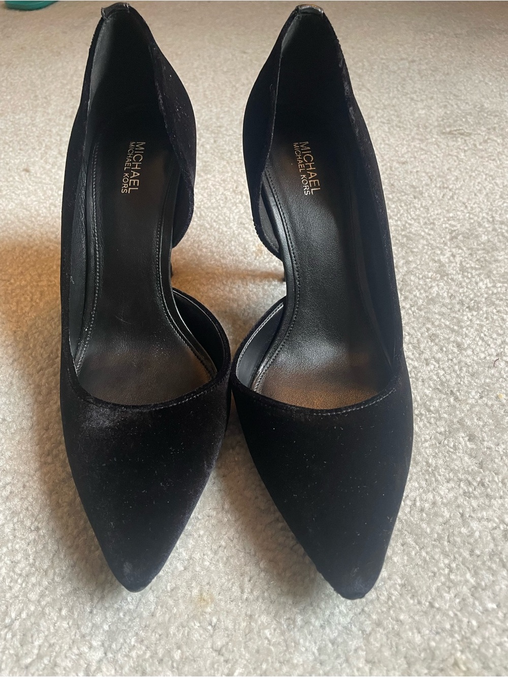 Michael Kors Nathalie Flex high pump velvet 8.5
